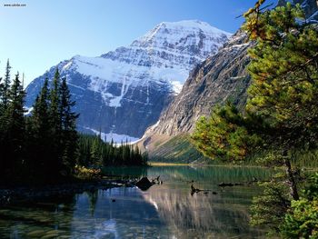 Mount Edith Cavell Jasper National Park Alberta screenshot