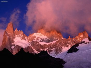Mount Fitz Roy Patagonia Argentina screenshot