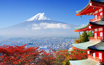 Mount Fuji Japan Highest Mountain screenshot