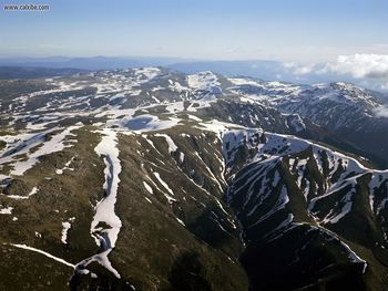 Mount Kosciusko Snowy Mountains New South Wales Australia screenshot