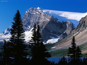 Mountain Peak, Banff National Park, Alberta, Canada screenshot