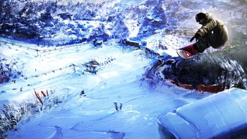 Mountain Snowboarding Sport screenshot