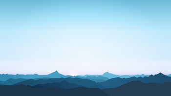 Mountains Minimal 5K screenshot