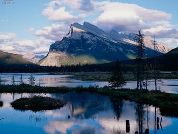 Mt Rundle Banff National Park Alberta Canada screenshot