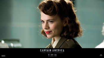 Natalie Dormer in Captain America screenshot