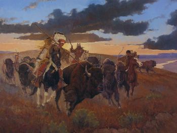 Native American - The Buffalo Hunt screenshot