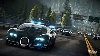 Need for Speed Rivals Bugatti Cop Car screenshot