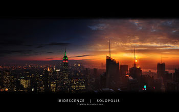 New York Empire State Panorama screenshot