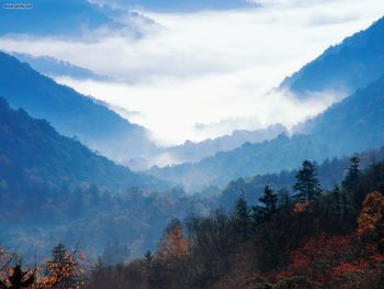 Newfound Gap Great Smoky Mountains Tennessee screenshot