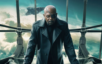 Nick Fury Captain America The Winter Soldier screenshot