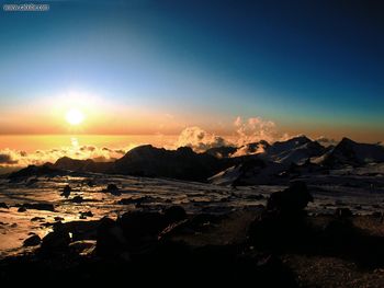 Nido Di Condores Sunset Aconcagua Argentina screenshot