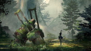 NieR Automata Concept Art screenshot