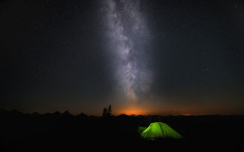 Night Camp Sky Stars screenshot