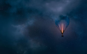 Night flight screenshot