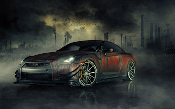 Nissan GTR R35 Zombie Killer screenshot