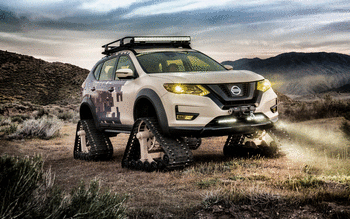 Nissan Rogue Trail Warrior Project Concept 2017 screenshot