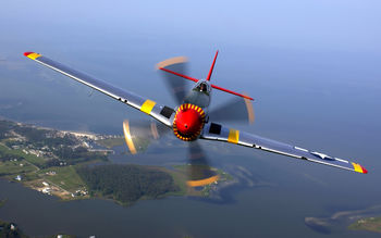 North American P 51 Mustang Aircraft screenshot