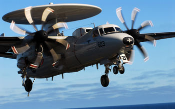 Northrop Grumman E 2 Hawkeye Amercian Military Aircraft screenshot