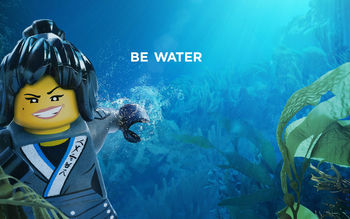 Nya Be Water The Lego Ninjago Movie 2017 screenshot