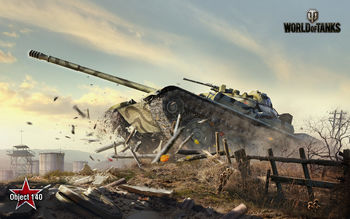 Obj 140 World of Tanks screenshot