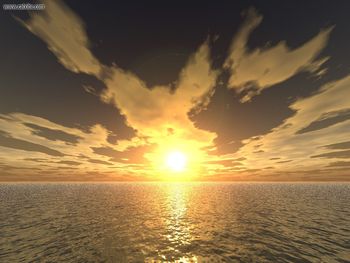 Ocean Sky 3D Sunset screenshot