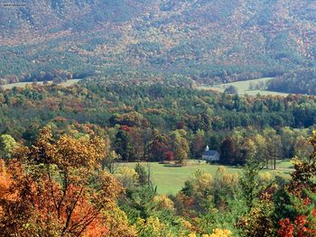 Old Methodist Church Cades Cove Great Smoky Mountains National Park Tennessee screenshot