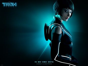 Olivia Wilde  in Tron Legacy screenshot