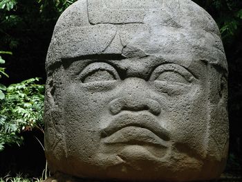 Olmec Stone Head, Parque Museo La Venta, Villahermosa, Tabasco, Mexico screenshot