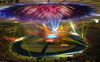 Olympia Stadion Feuerwerk screenshot