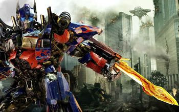 Optimus Prime in Transformers 3 screenshot