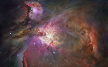 Orion Nebula Hubble Space Telescope 5K screenshot