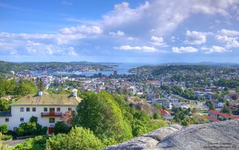 Overview Of Sandefjord, Norway screenshot