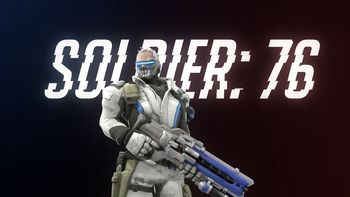 Overwatch Soldier 76 4K screenshot