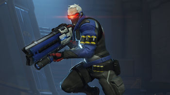 Overwatch Soldier 76 screenshot