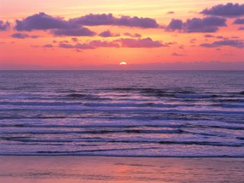 Pacific Ocean Sunset, Coos County, Oregon screenshot