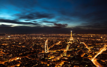 Paris Night Sky screenshot