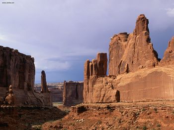 Park Avenue Arches National Park Utah screenshot