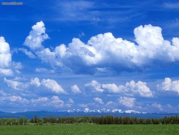 Partly Cloudy Near Joseph Oregon screenshot