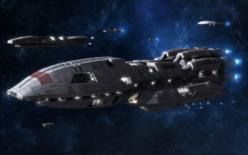 Pegasus Battlestar Galactica screenshot