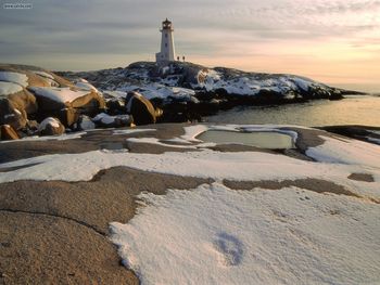 Peggys Cove St. Margarets Bay Nova Scotia screenshot