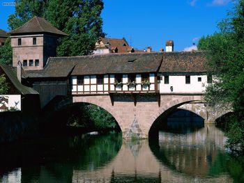 Pegnitz River, Bavaria, Germany screenshot