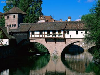 Pegnitz River Nuremberg Bavaria Germany screenshot