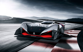 Peugeot L750 R Hybrid Vision Gran Turismo 4K screenshot