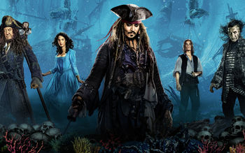 Pirates of the Caribbean Dead Men Tell No Tales 4K 8K 2017 screenshot