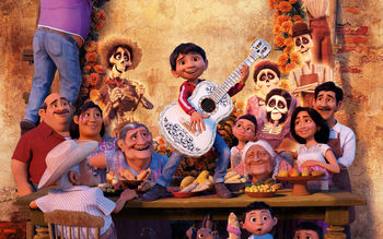 Pixar Coco Miguel 4K screenshot