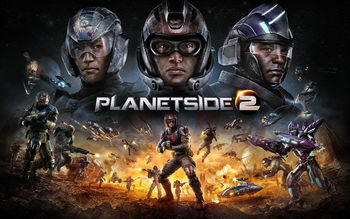 PlanetSide 2 Game screenshot