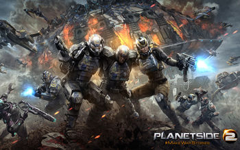 Planetside 2 PS4 screenshot