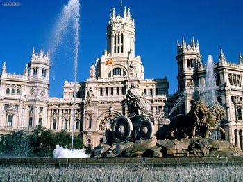 Plaza De Cibeles Madrid Spain screenshot