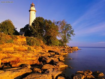 Point Aux Barques Lighthouse, Port Austin, Michigan screenshot