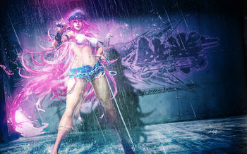 Poison in Street Fighter screenshot